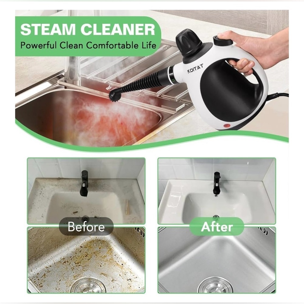 Pressurized Handheld Steam Cleaner - Picture 6 of 8